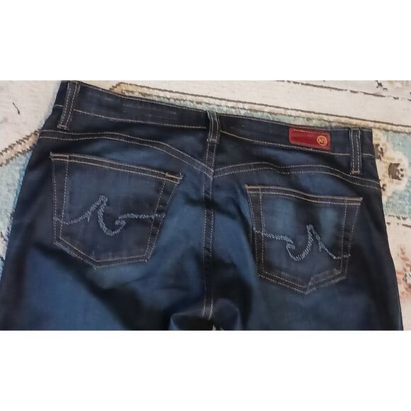 AG Adriano Goldschmied Womens Bootleg Jeans Size 27Wx36L - Picture 7 of 10